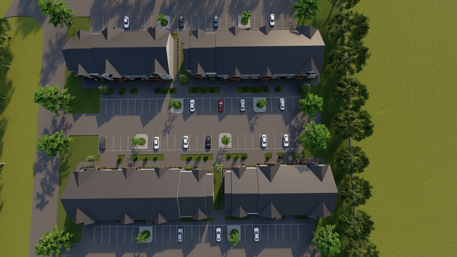 501 Lutz Road Bloomington, IL 61704 - Photo 9 of 9 an aerial view of a house with yard and sitting area