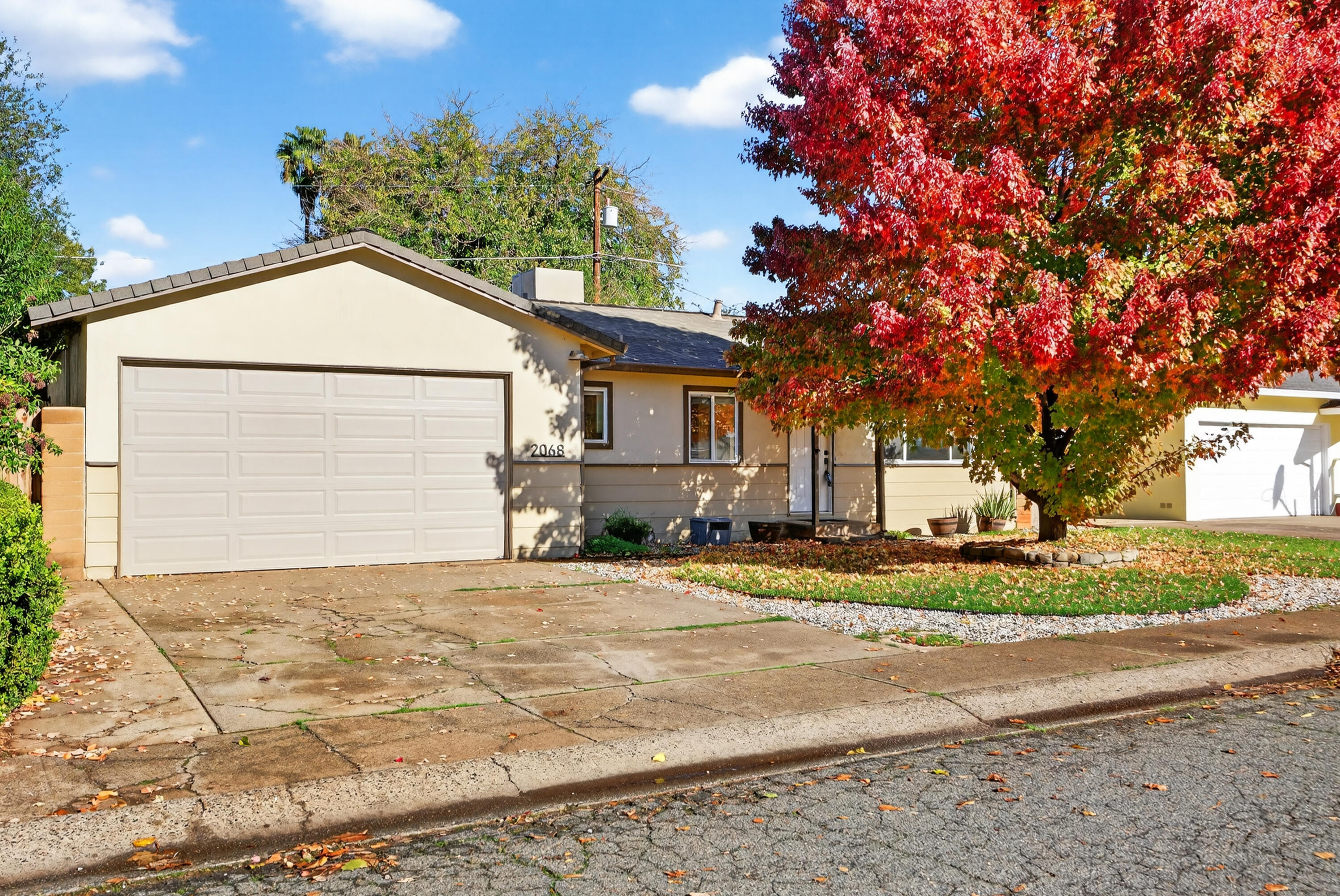 2068 Solar Way Redding, CA 96002 - Photo 2 of 36 a view of a house with a outdoor space