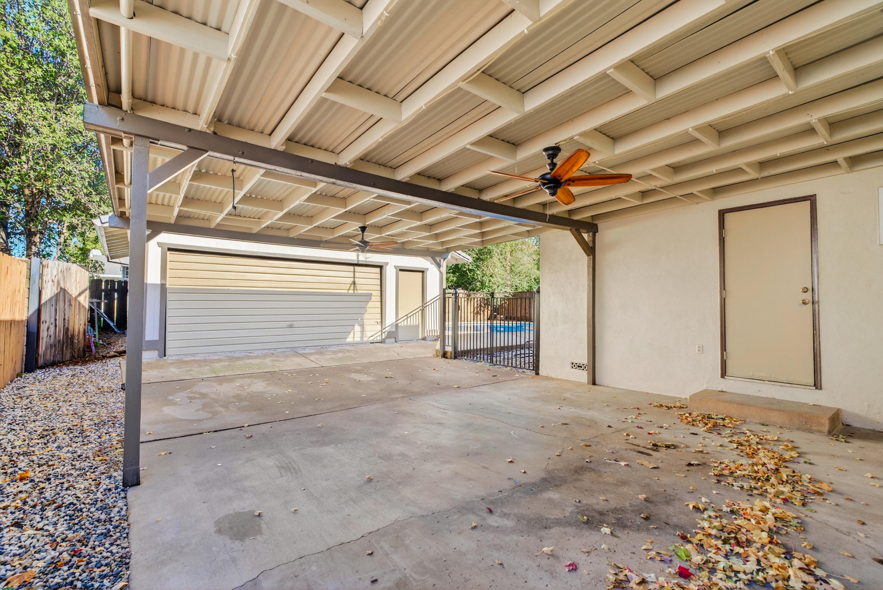 2068 Solar Way Redding, CA 96002 - Photo 29 of 36 a view of a room with wooden walls