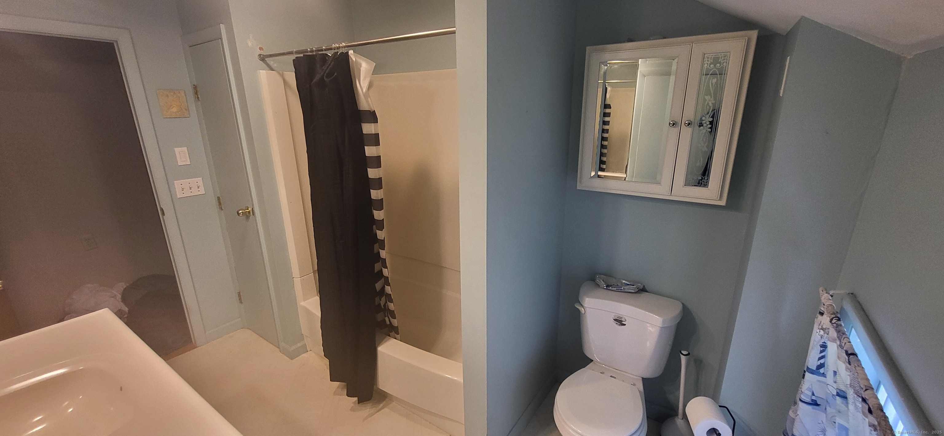 179 High Street Sprague, CT 06330 - Photo 3 of 9 a bathroom with a toilet and a shower