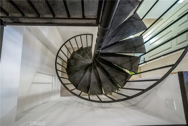 a front view of a house with a glass door