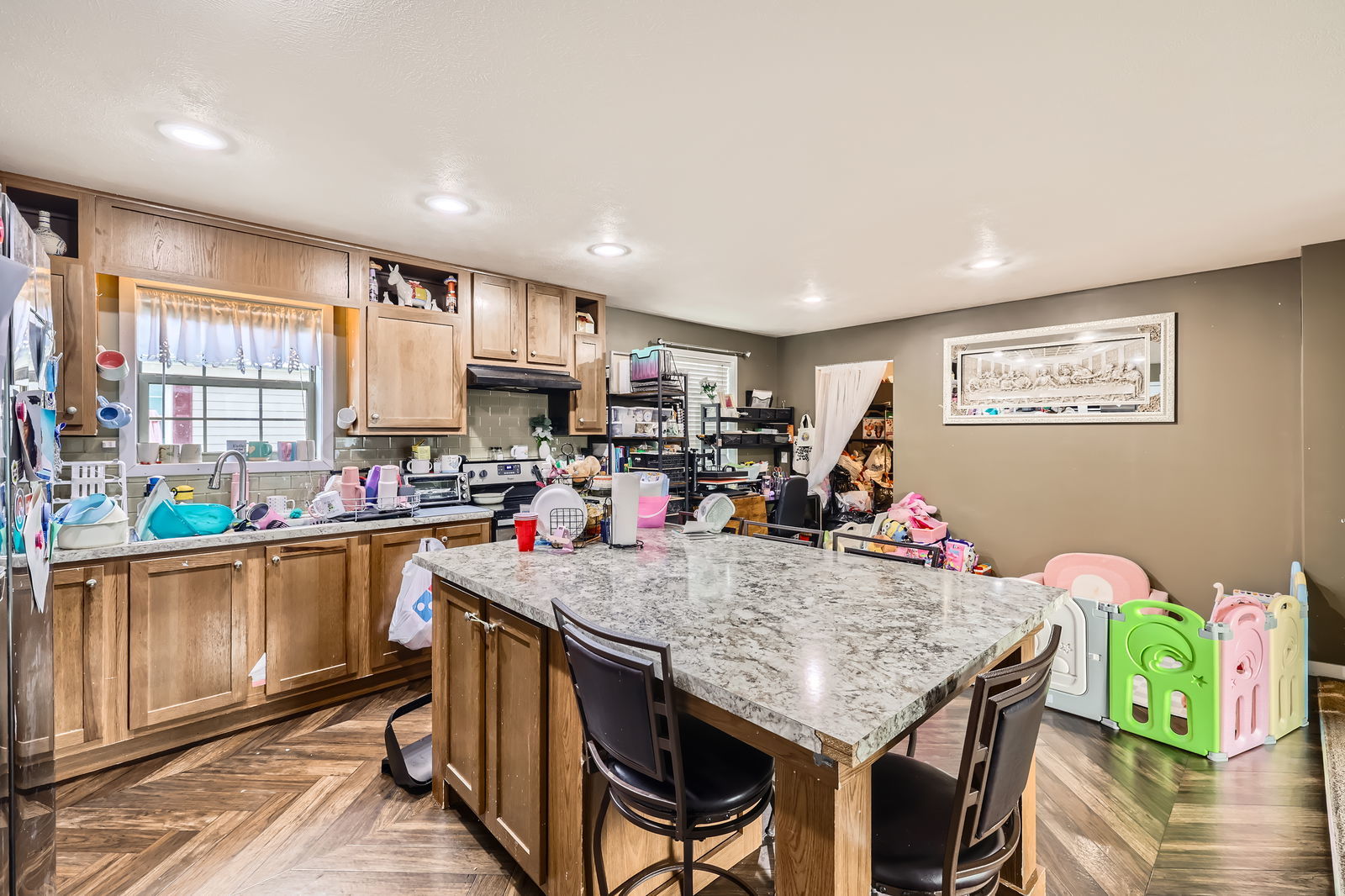 804 8th Street Northfield, IL 60093 - Photo 4 of 11 a view of a dining room with furniture window and wooden floor