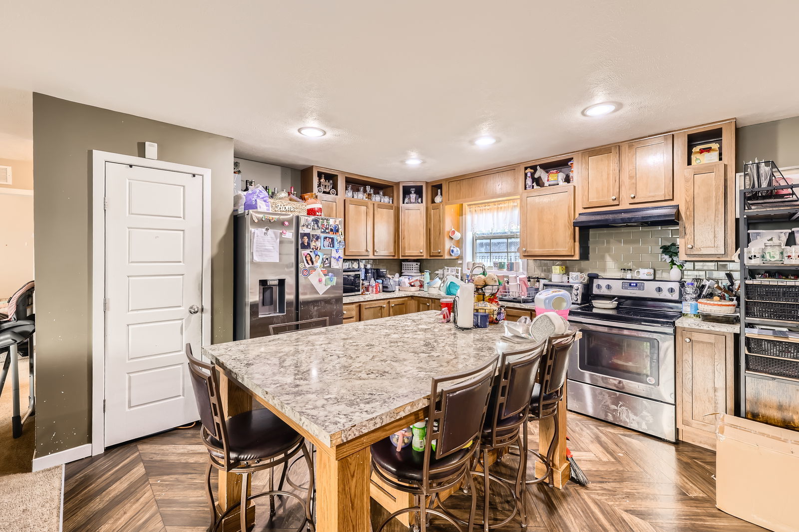 804 8th Street Northfield, IL 60093 - Photo 5 of 11 a view of kitchen with cabinets and wooden floor