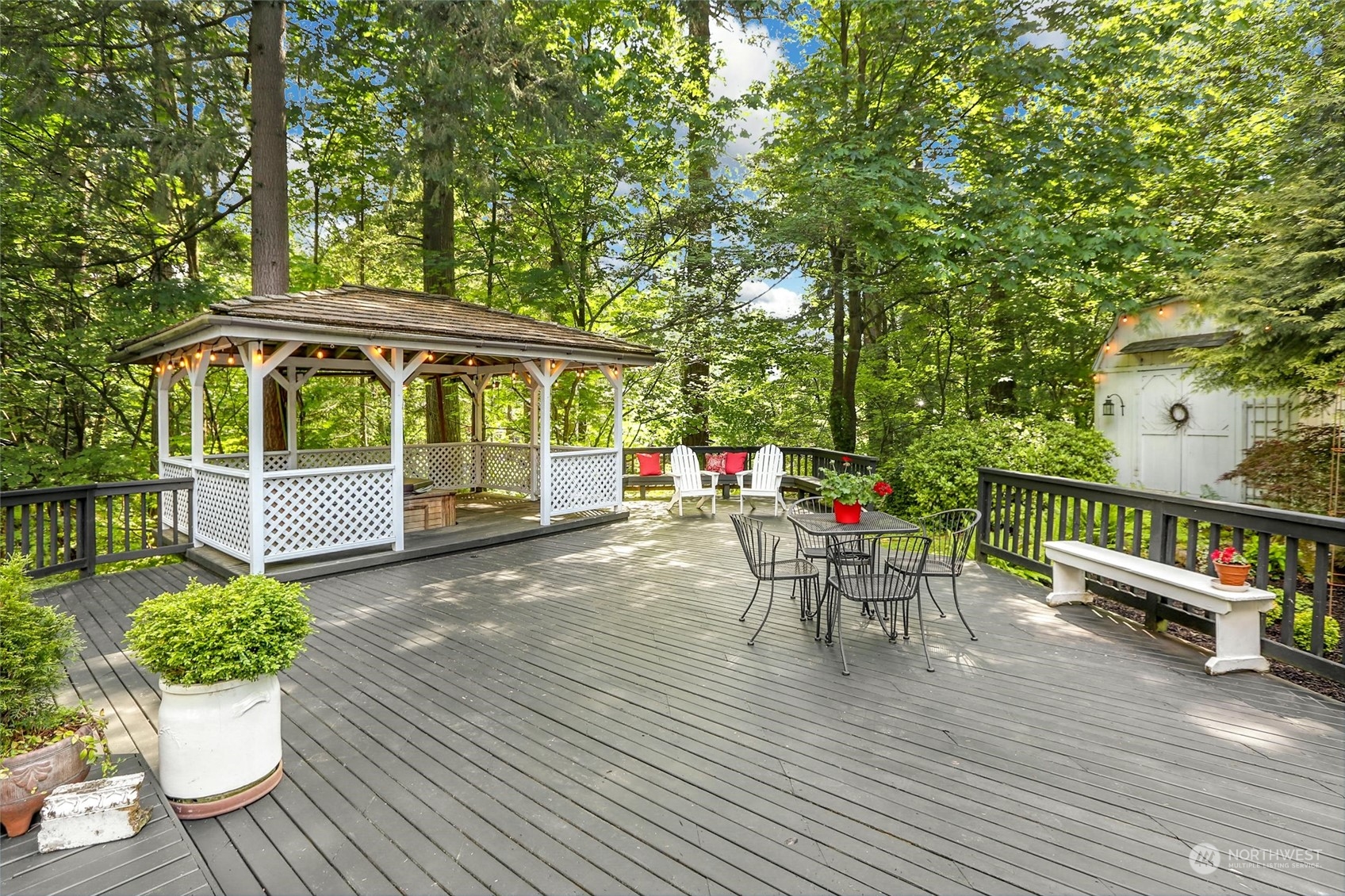 15629 Cascadian Way Bothell, WA 98012 - Photo 32 of 40 a view of a chair and tables in the balcony