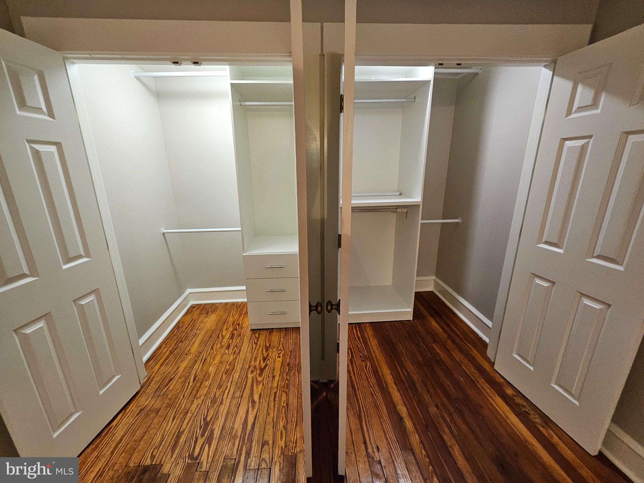 6 Arthur Road, Unit FRONT Rosemont, PA 19010 - Photo 13 of 24 Spacious dual closets with sleek design.
