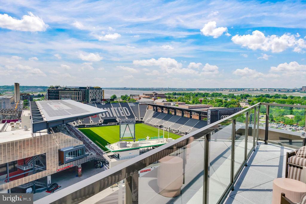 113 Potomac Avenue Southwest, Unit 1101 Washington, DC 20024 - Photo 50 of 50 a view of a balcony with two chairs