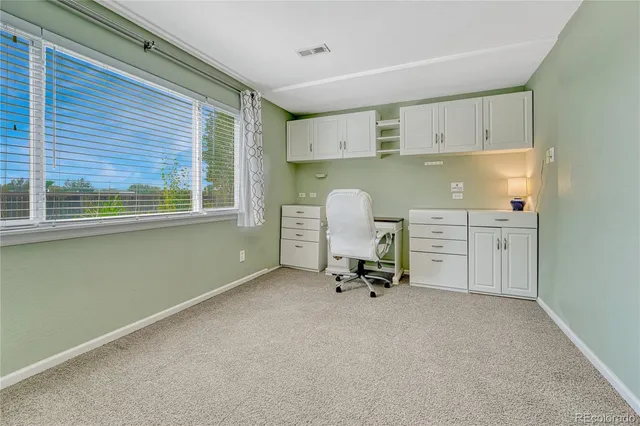 a view of workspace with window