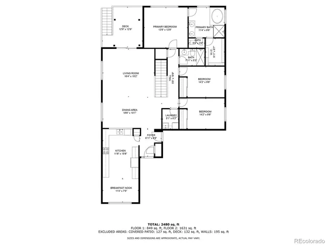 a picture of a floor plan