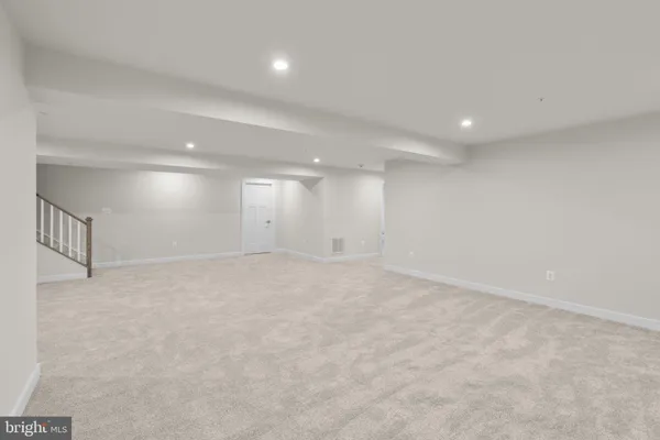 a view of empty room