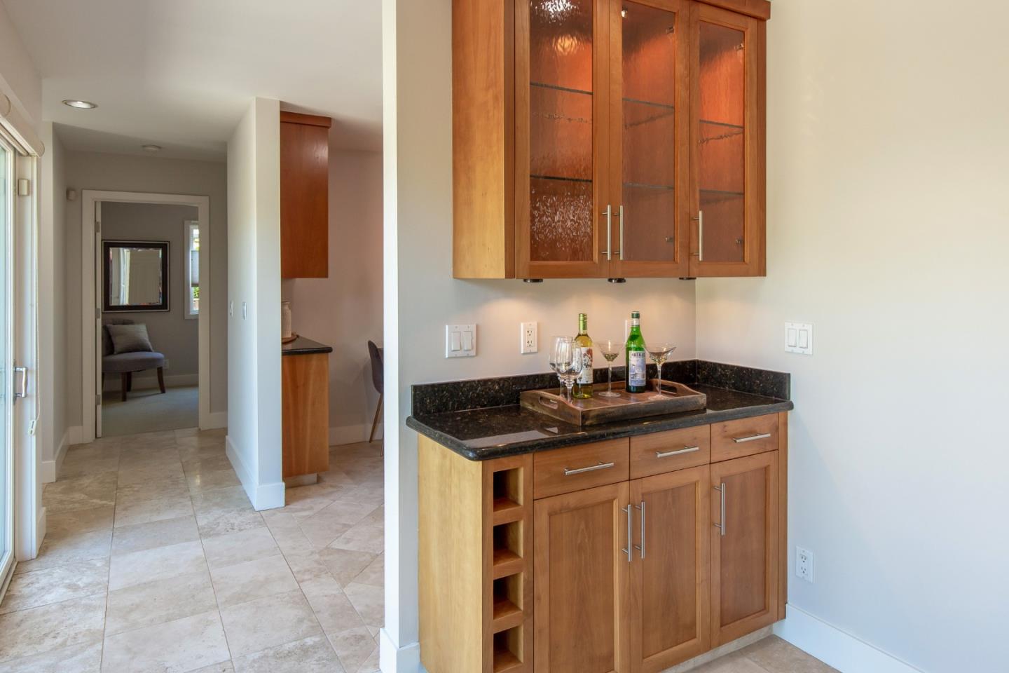 576 Bush Street Mountain View, CA 94041 - Photo 8 of 21 a kitchen with granite countertop a sink and cabinets