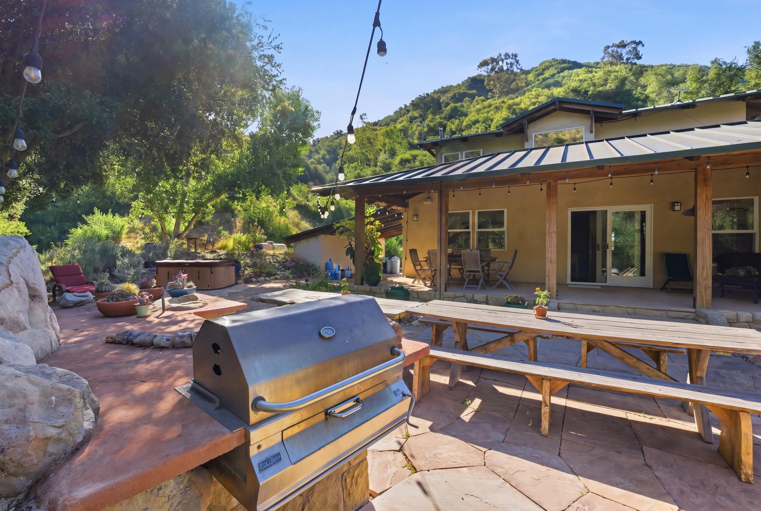 1743 San Marcos Pass Road Santa Barbara, CA 93105 - Photo 28 of 56 Backyard BBQ