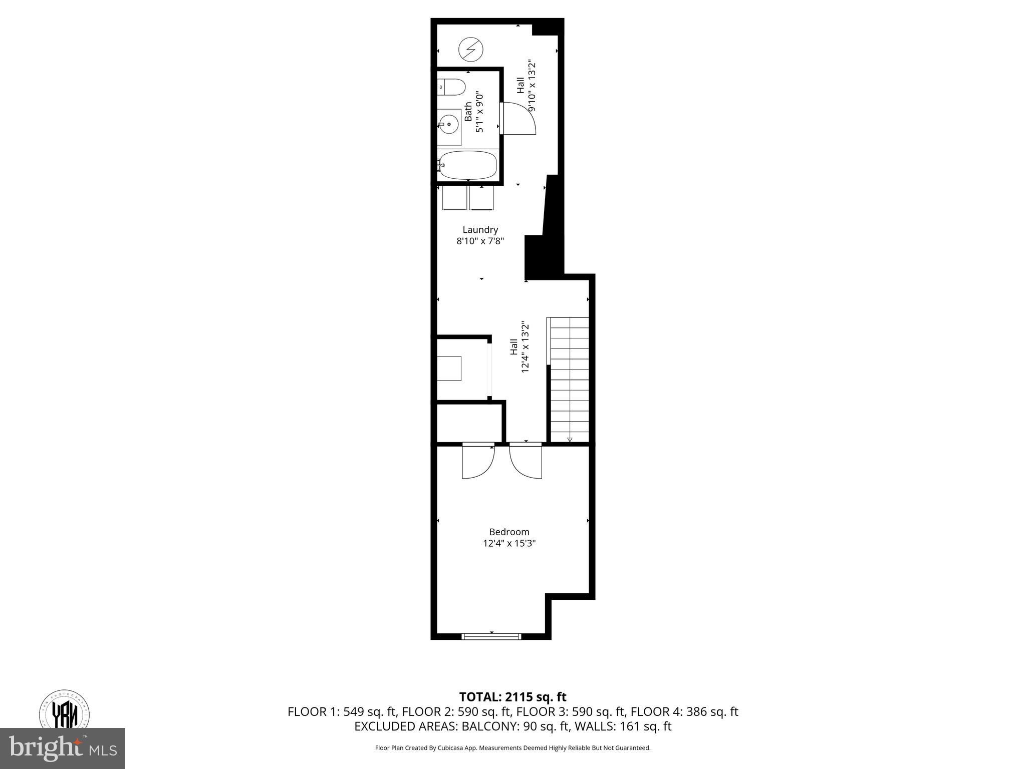 1201 North Fulton Avenue Baltimore, MD 21217 - Photo 36 of 36 a picture of a floor plan