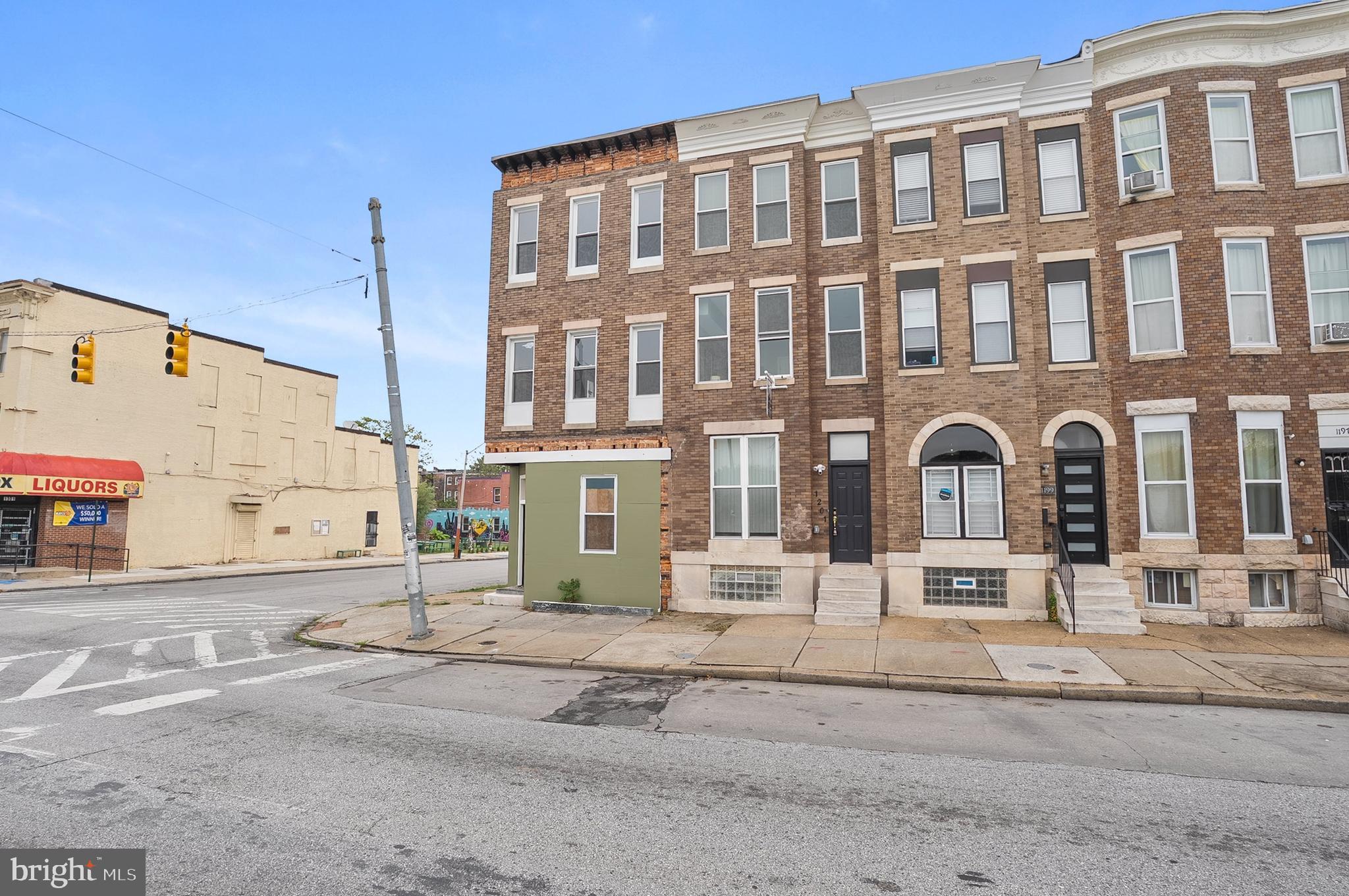 1201 North Fulton Avenue Baltimore, MD 21217 - Photo 9 of 36 a front view of a building