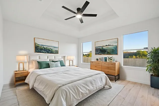 wooden floor in an empty room