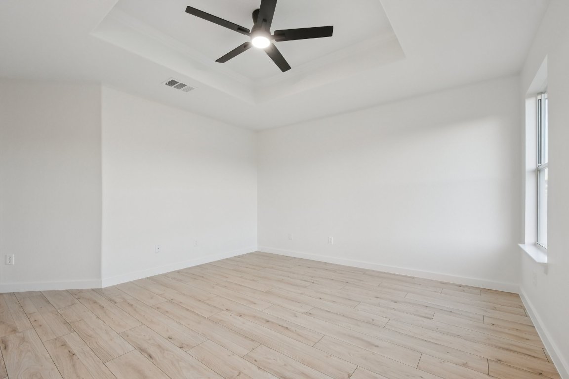 17921 Basket Flower Bend Elgin, TX 78621 - Photo 32 of 40 wooden floor in an empty room