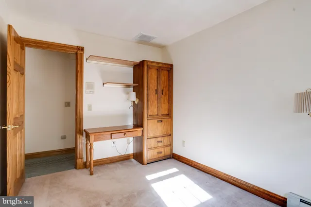 a view of a lake with houses