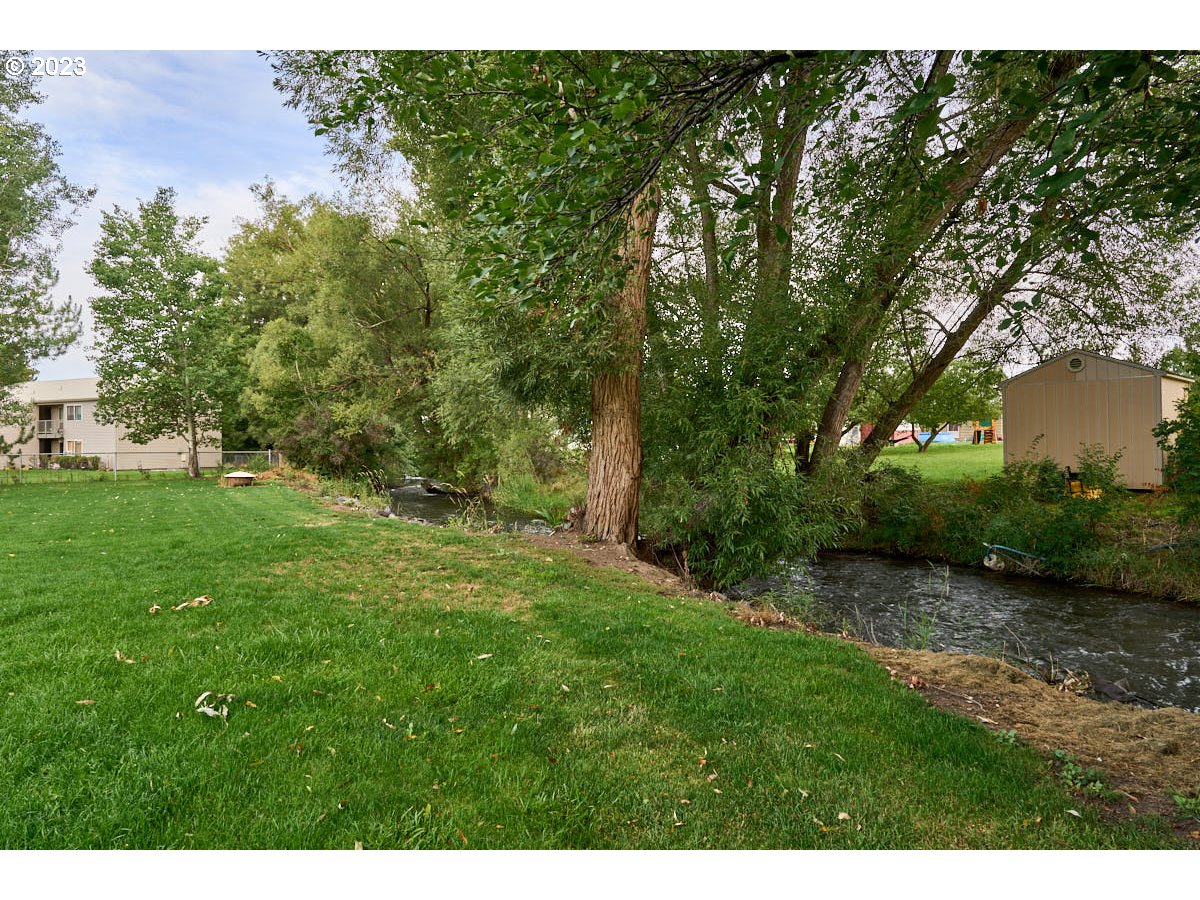 502 Southeast Evans Lane Enterprise, OR 97828 - Photo 17 of 18 a view of a yard with a tree