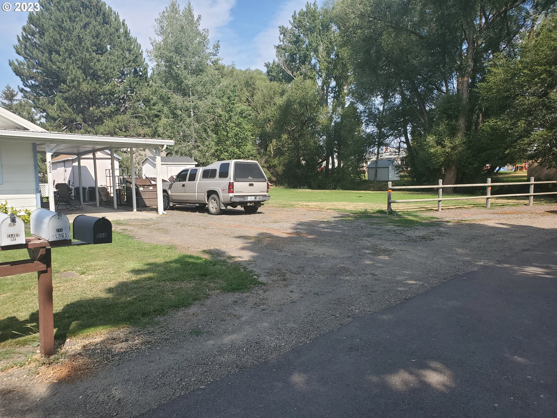 502 Southeast Evans Lane Enterprise, OR 97828 - Photo 2 of 18 a view of a park with slide