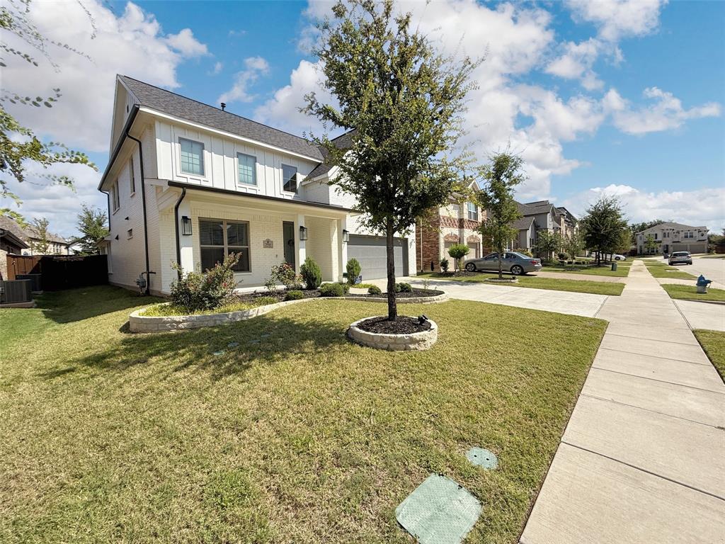5924 Owen Road McKinney, TX 75071 - Photo 2 of 40 a swimming pool with outdoor seating and yard