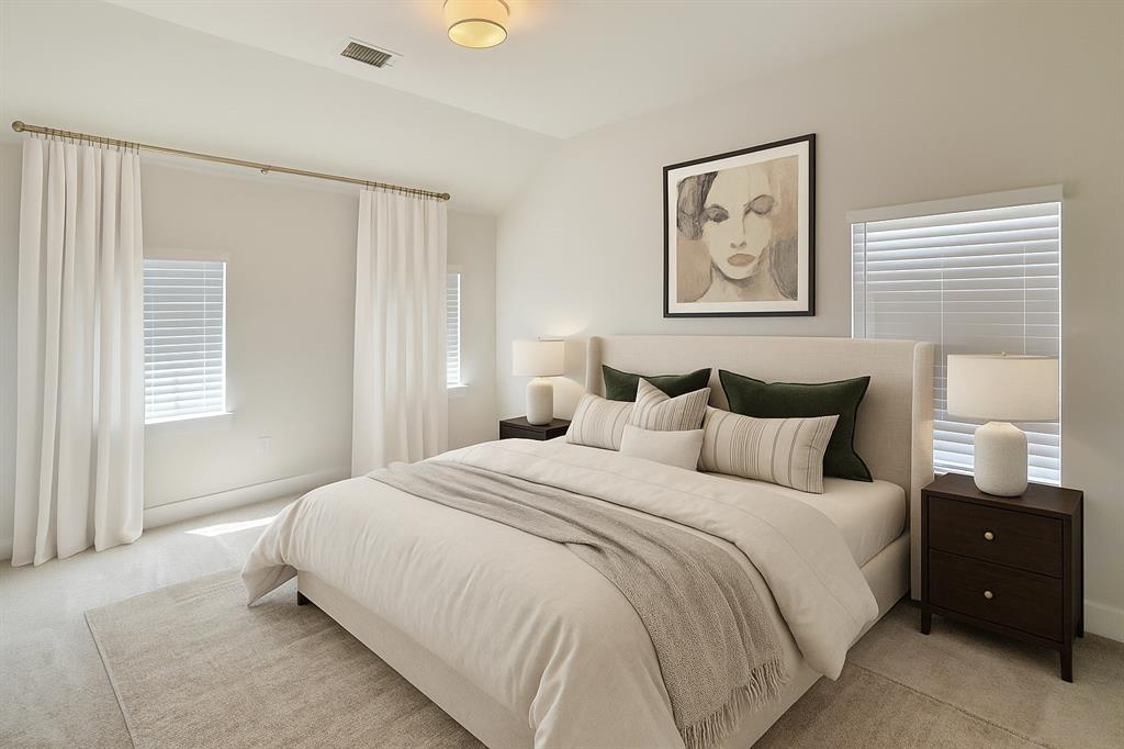 5924 Owen Road McKinney, TX 75071 - Photo 27 of 40 a bedroom with a bed and a window