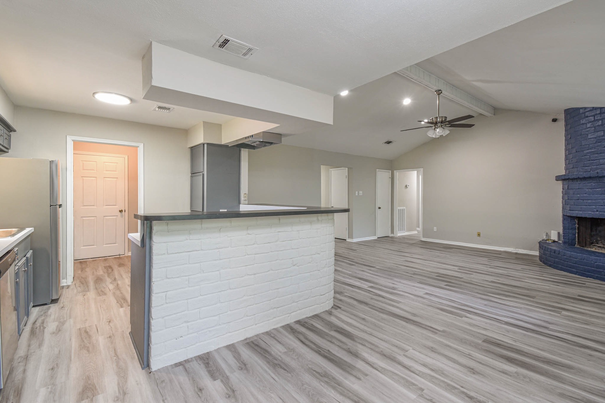 17311 Methil Drive Spring, TX 77379 - Photo 11 of 24 a view of kitchen and utility room