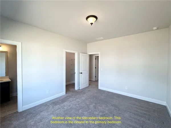 a view of a small space