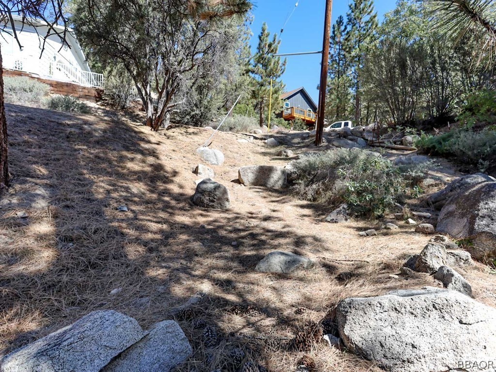 0 Cedar Dell Road Fawnskin, CA 92333 - Photo 8 of 11 a view of a snow on the side of the road