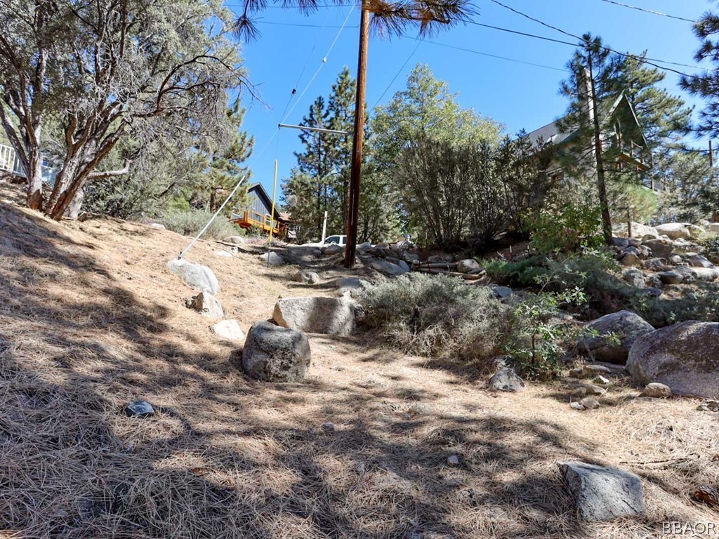 0 Cedar Dell Road Fawnskin, CA 92333 - Photo 9 of 11 a backyard of a house with lots of green space