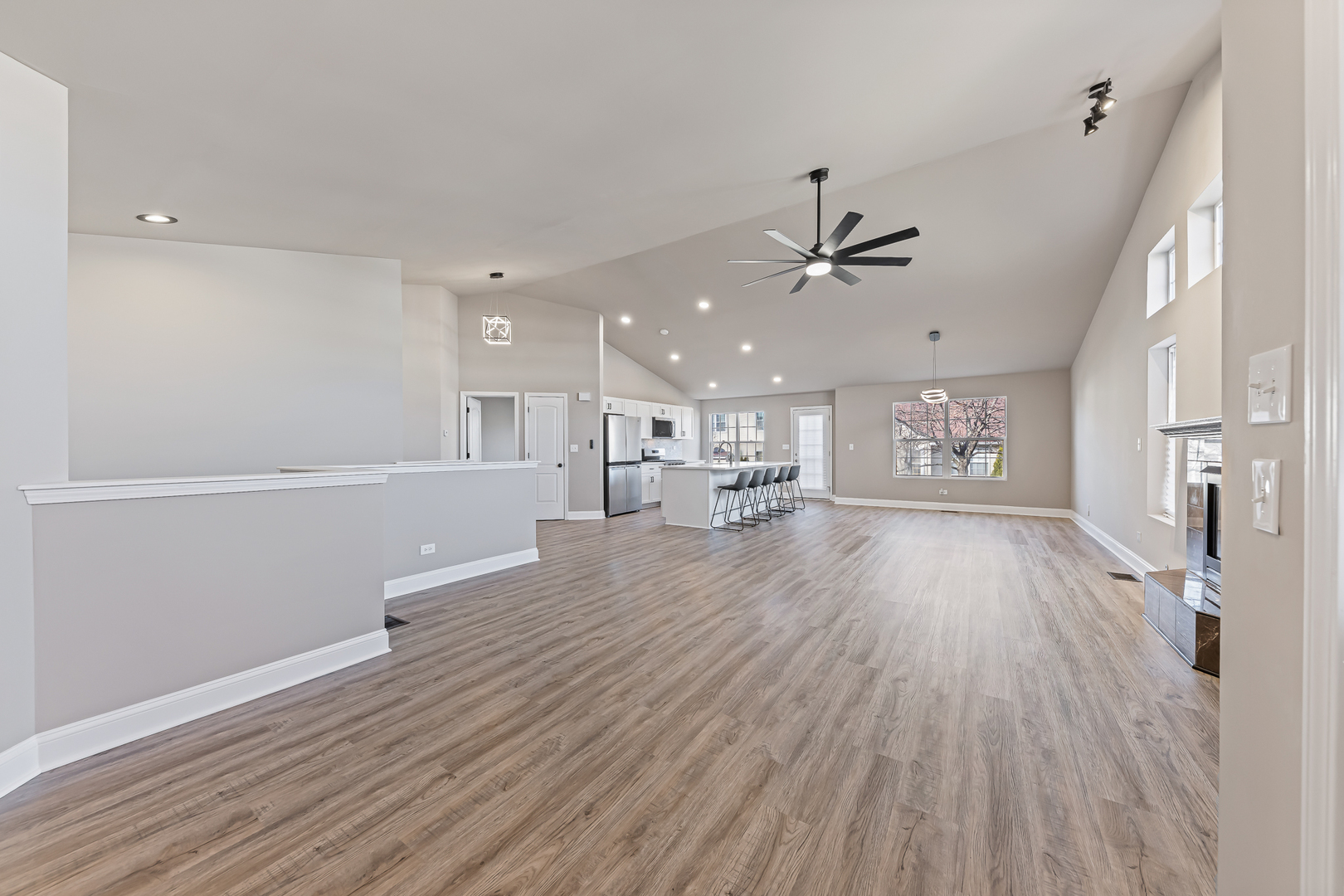 6006 West Carter Court Monee, IL 60449 - Photo 3 of 15 wooden floor in an empty room with a window