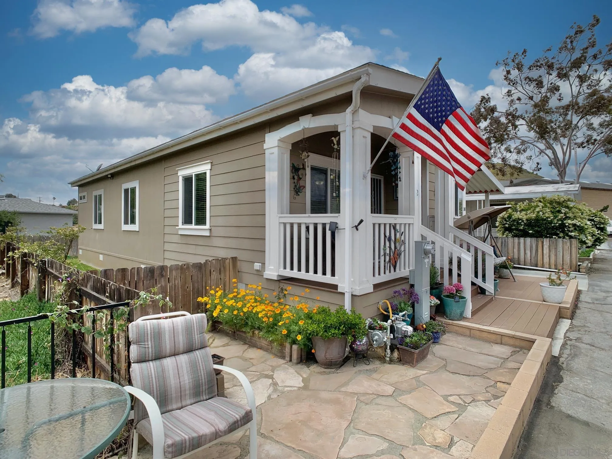 1315 Pepper Drive, Unit 2 El Cajon, CA 92021 - Photo 2 of 29 a front view of house with yard outdoor seating and barbeque oven