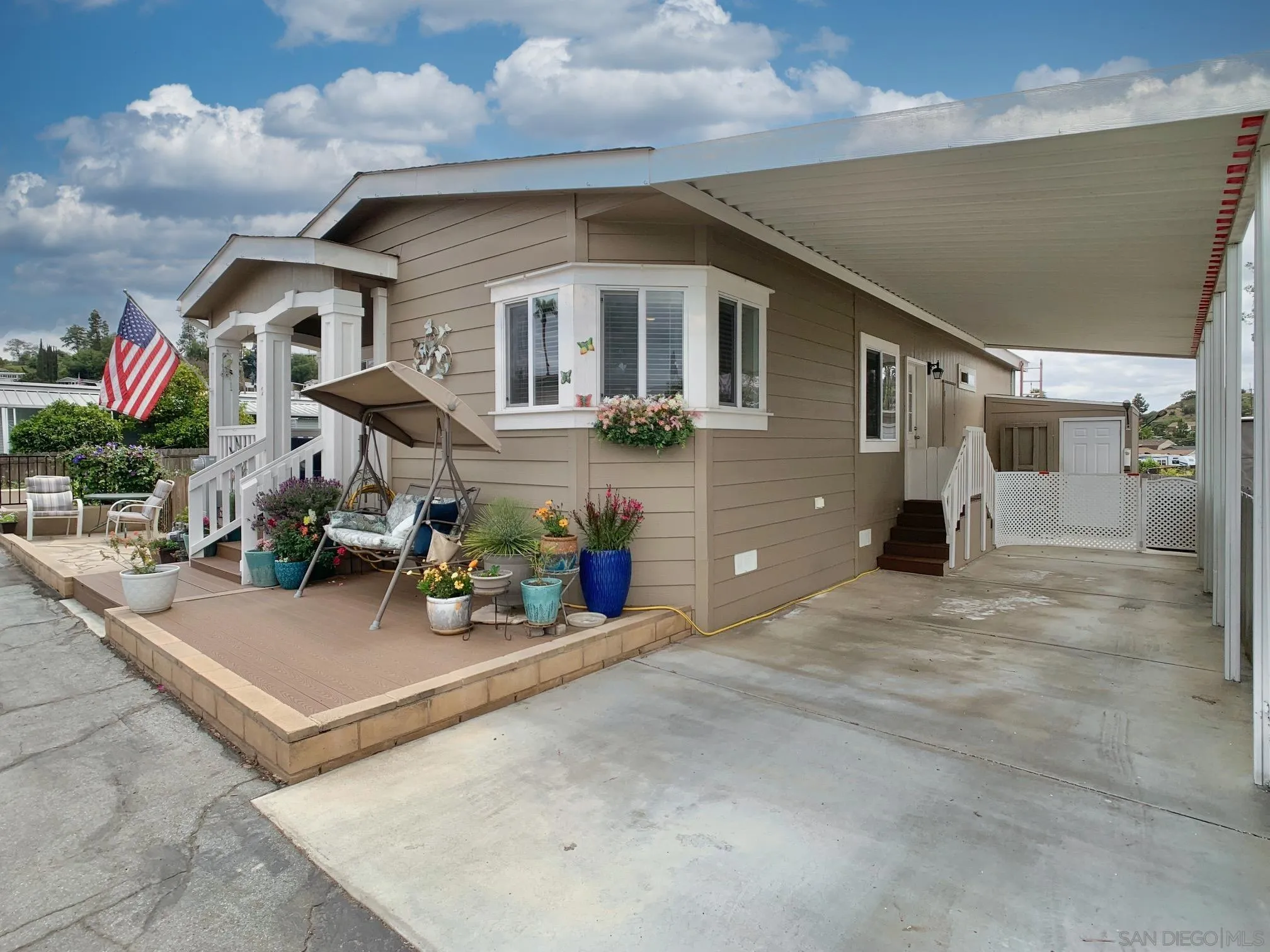 1315 Pepper Drive, Unit 2 El Cajon, CA 92021 - Photo 3 of 29 a view of a house with backyard and sitting area