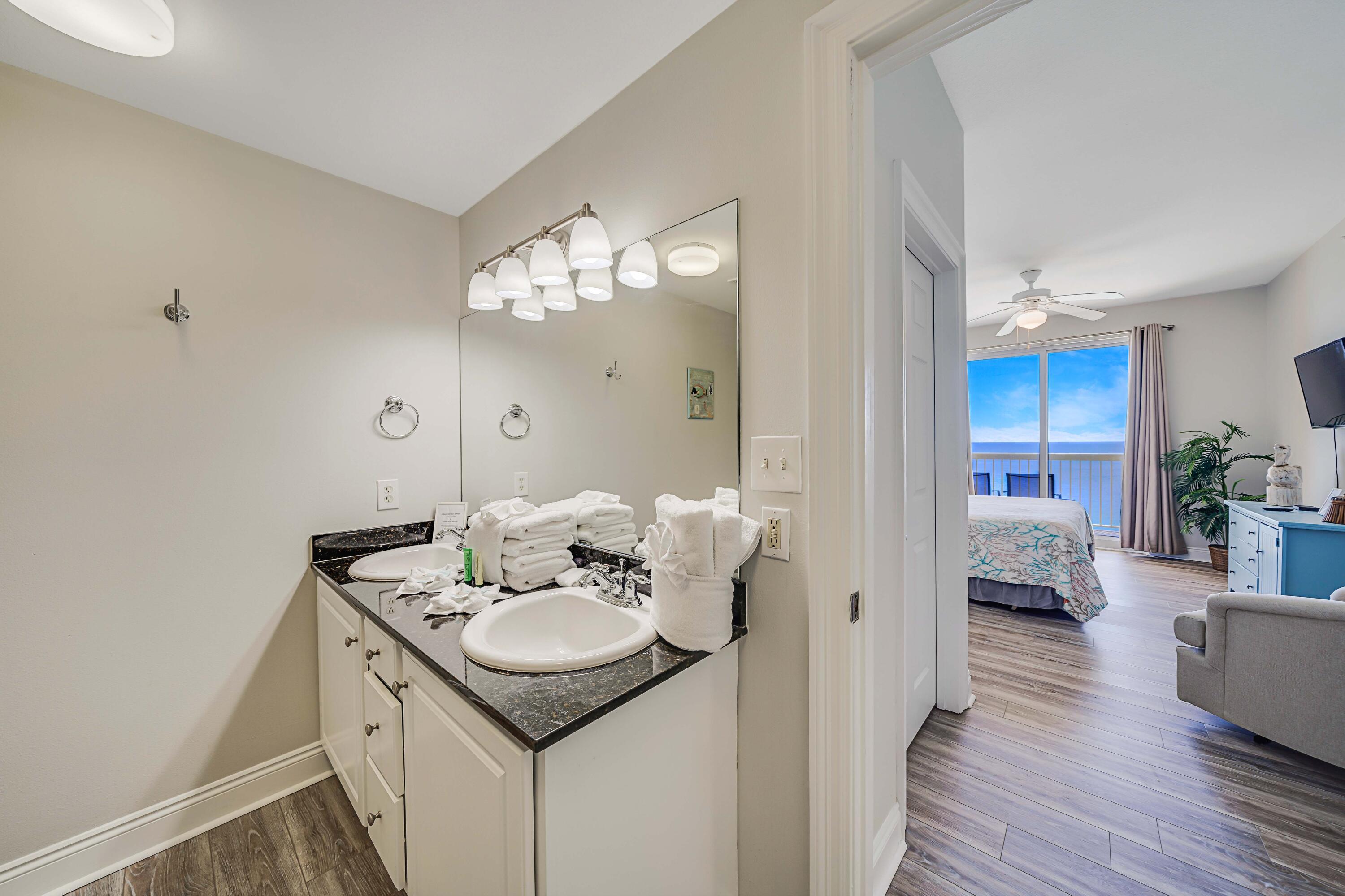 15817 Front Beach Road, Unit 1 1802 Panama City Beach, FL 32413 - Photo 24 of 68 Double Vanities