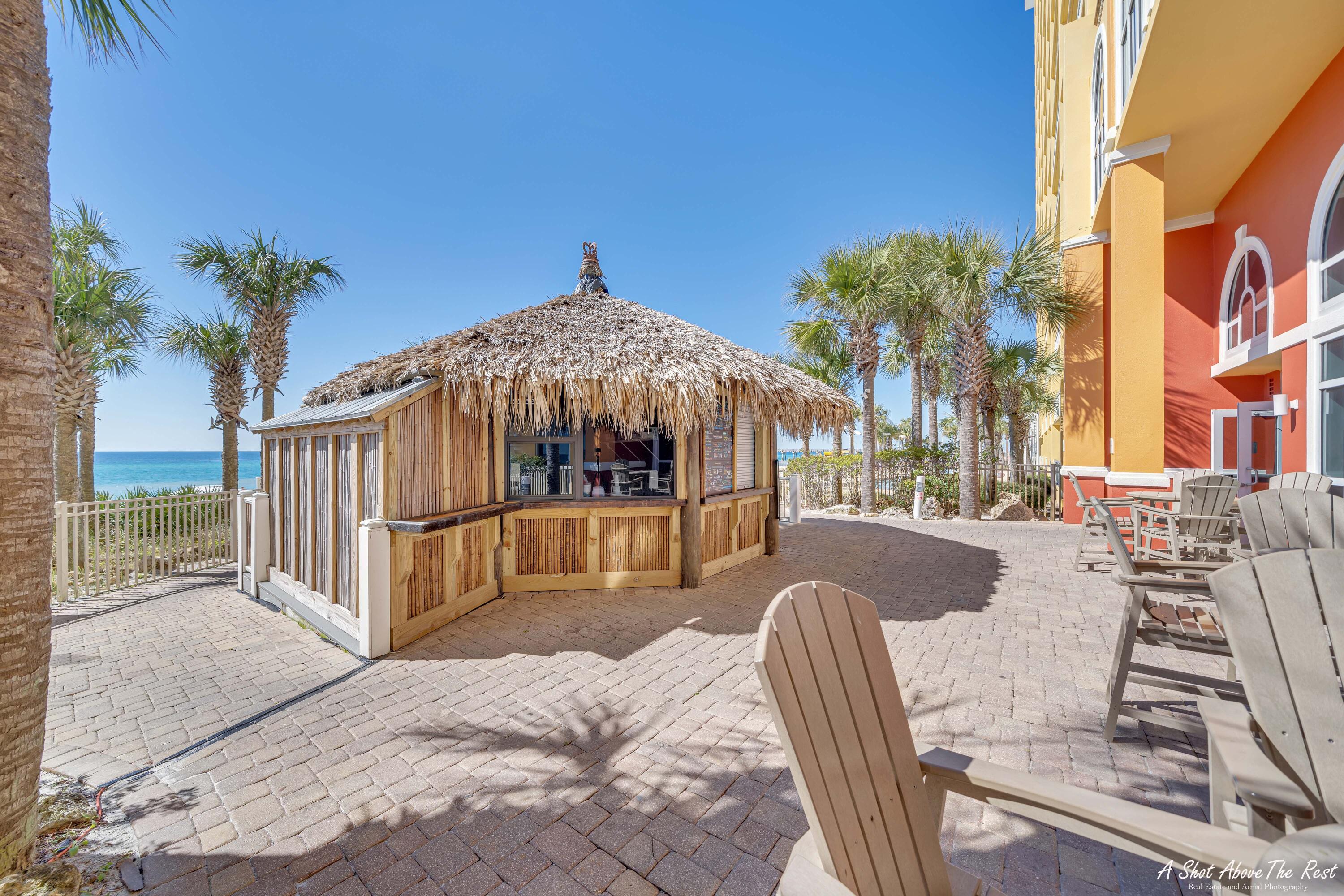 15817 Front Beach Road, Unit 1 1802 Panama City Beach, FL 32413 - Photo 48 of 68 Tiki Bar!