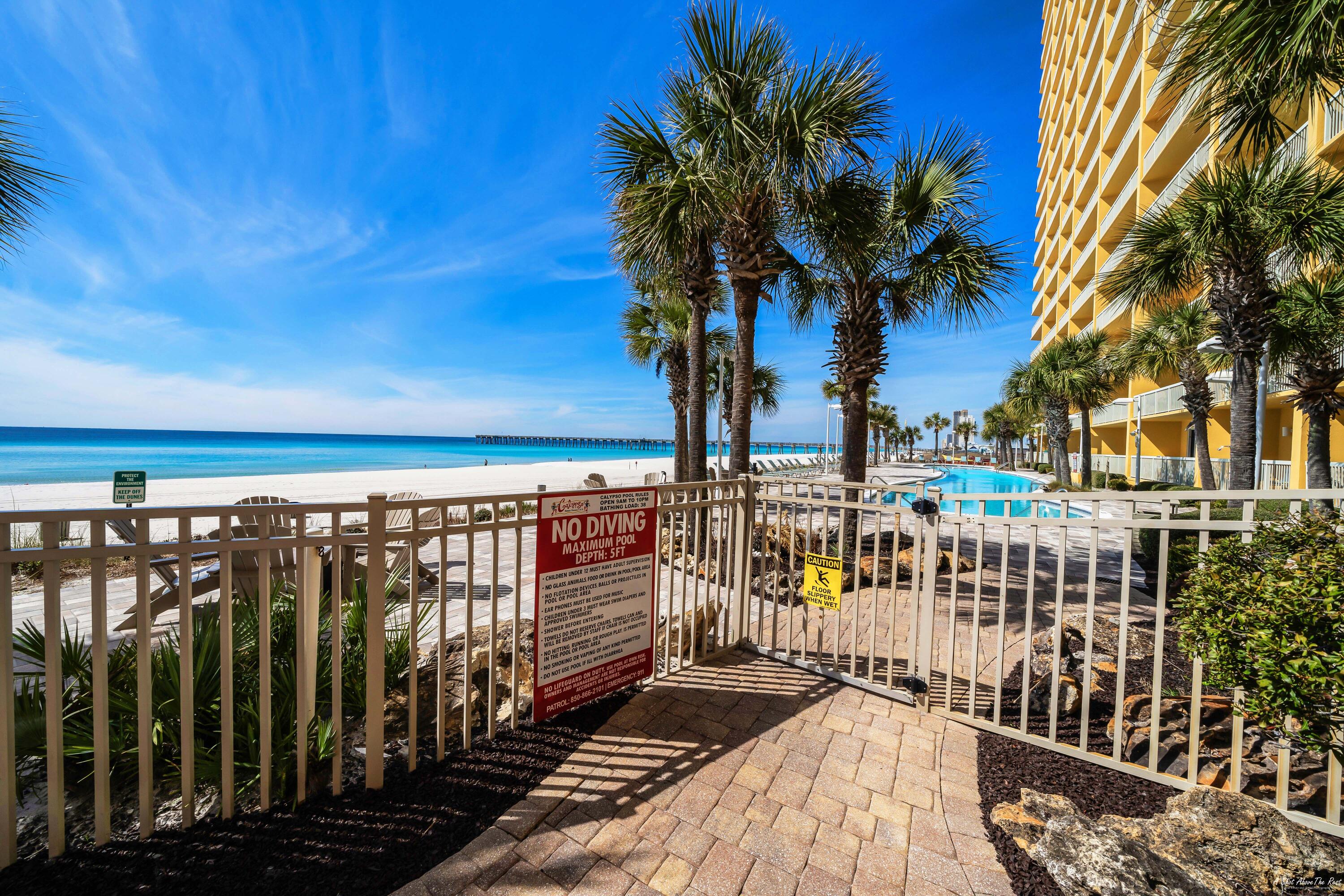 15817 Front Beach Road, Unit 1 1802 Panama City Beach, FL 32413 - Photo 53 of 68 Fabulous Pool Deck Areas