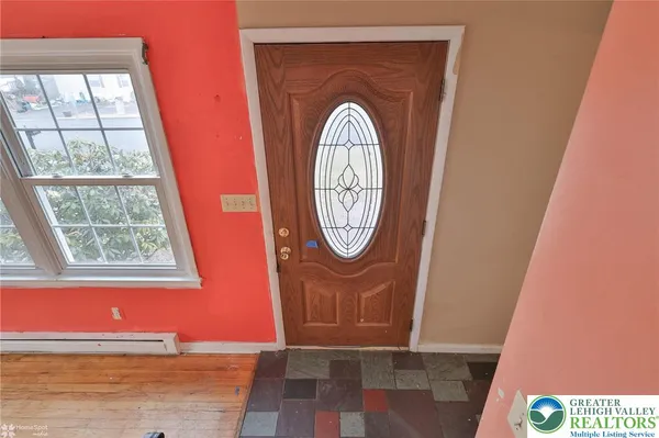 a view of an entryway