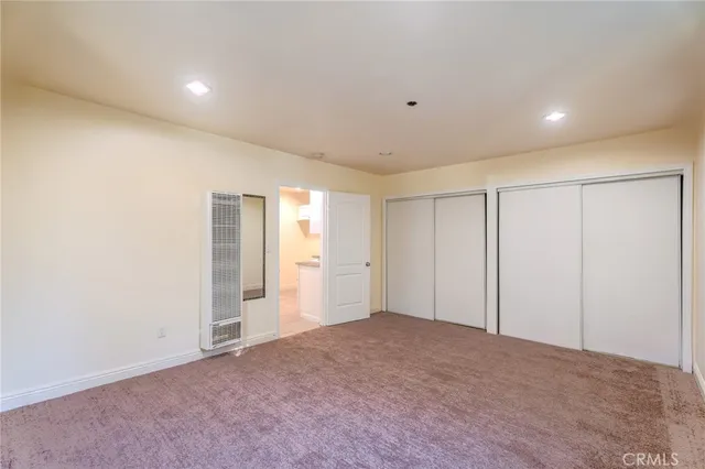 a view of empty room