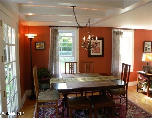 96 Clesson Brook Road Buckland, MA 01339 - Photo 8 of 29 a view of a dining room with furniture window and wooden floor