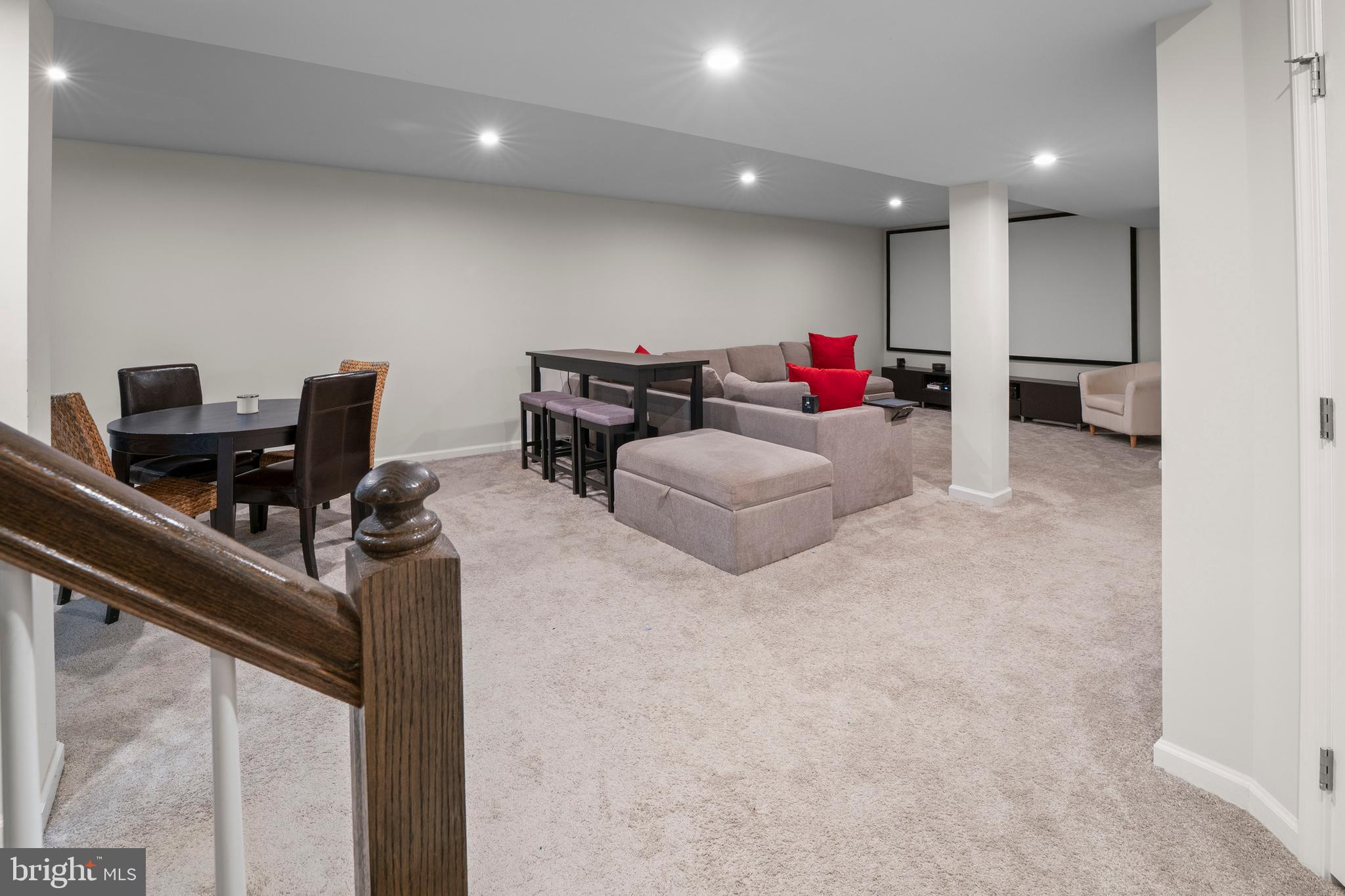 201 Weston Drive Swedesboro, NJ 08085 - Photo 25 of 31 a living room with furniture and a flat screen tv