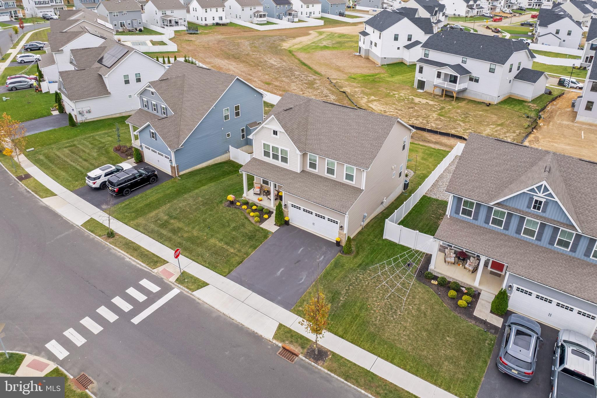 201 Weston Drive Swedesboro, NJ 08085 - Photo 29 of 31 an aerial view of residential houses with outdoor space
