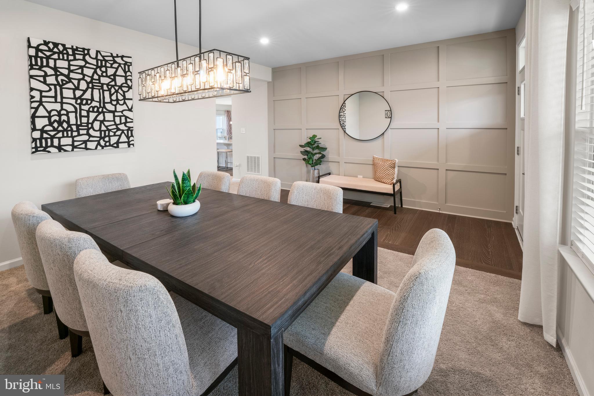 201 Weston Drive Swedesboro, NJ 08085 - Photo 8 of 31 a dining room with furniture and wooden floor