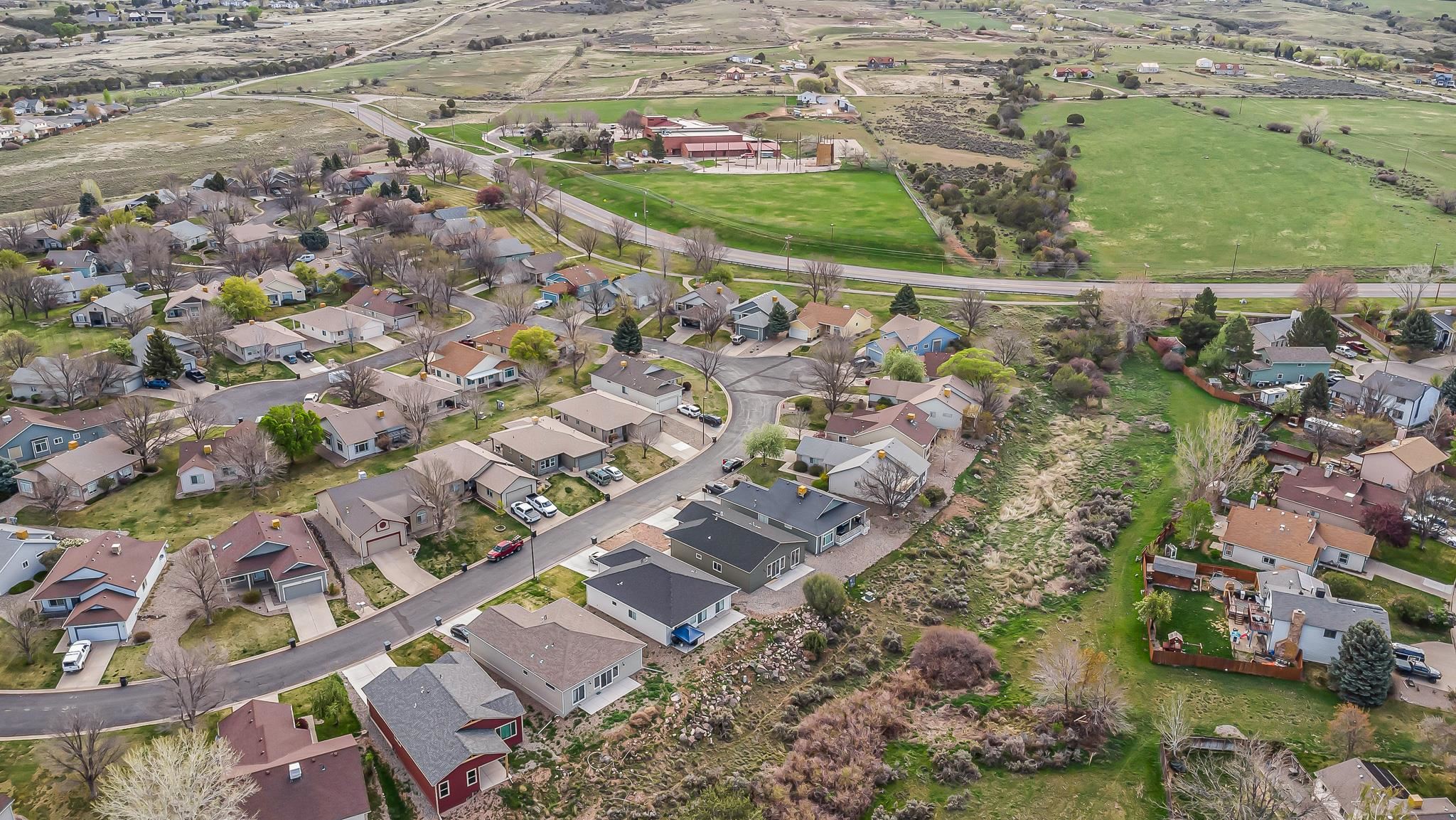 214 Limberpine Circle Parachute, CO 81635 - Photo 19 of 24 an aerial view of residential houses with outdoor space