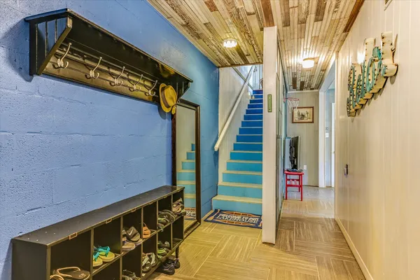 a view of an entryway