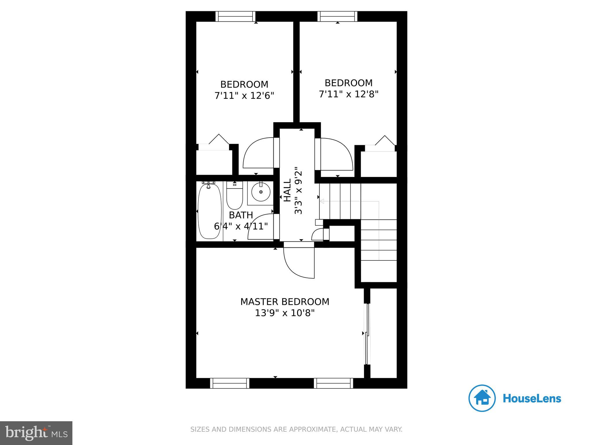 418 Kosoak Road Baltimore, MD 21220 - Photo 41 of 42 Upper Level Floor Plan
