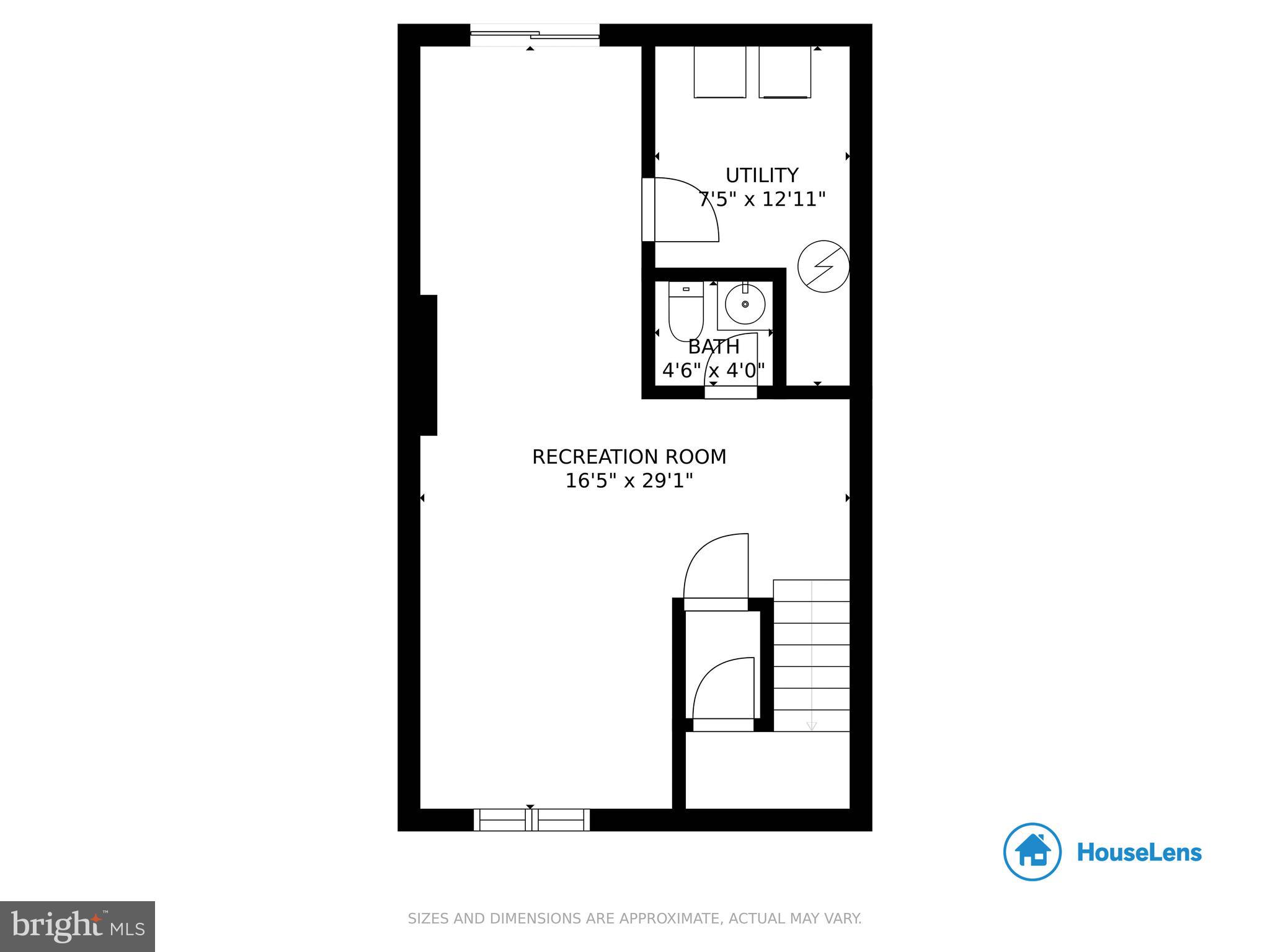 418 Kosoak Road Baltimore, MD 21220 - Photo 42 of 42 Lower Level Floor Plan