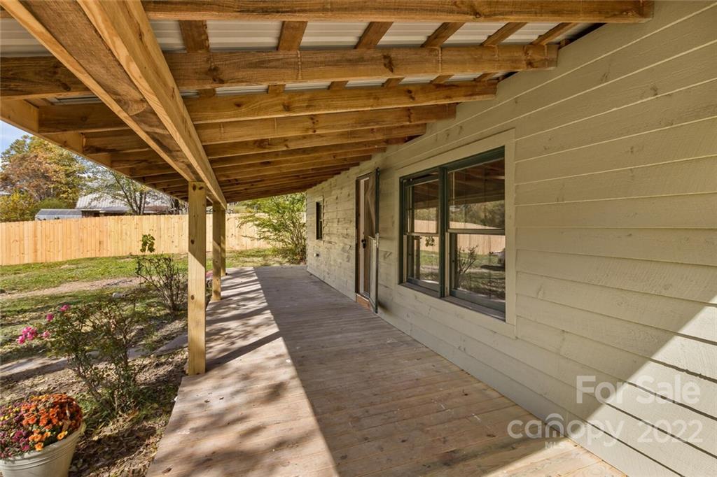 185 Terrys Gap Road Fletcher, NC 28732 - Photo 5 of 40 a view of a porch