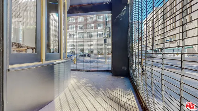 a view of a bedroom from the hallway