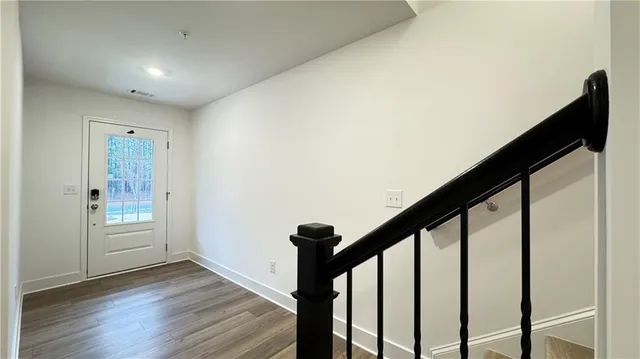 a view of an entryway