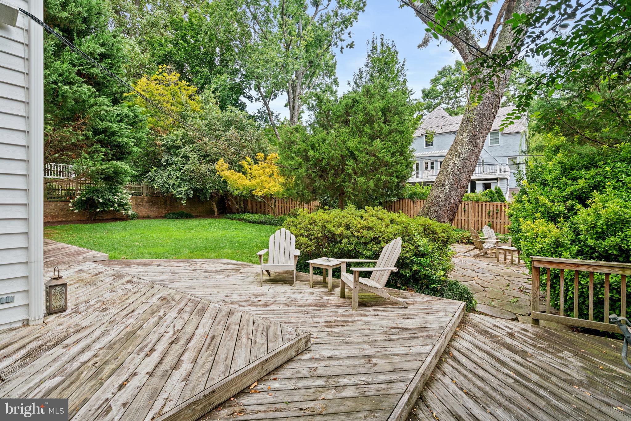5148 Tilden Street Northwest Washington, DC 20016 - Photo 35 of 38 Rear Deck