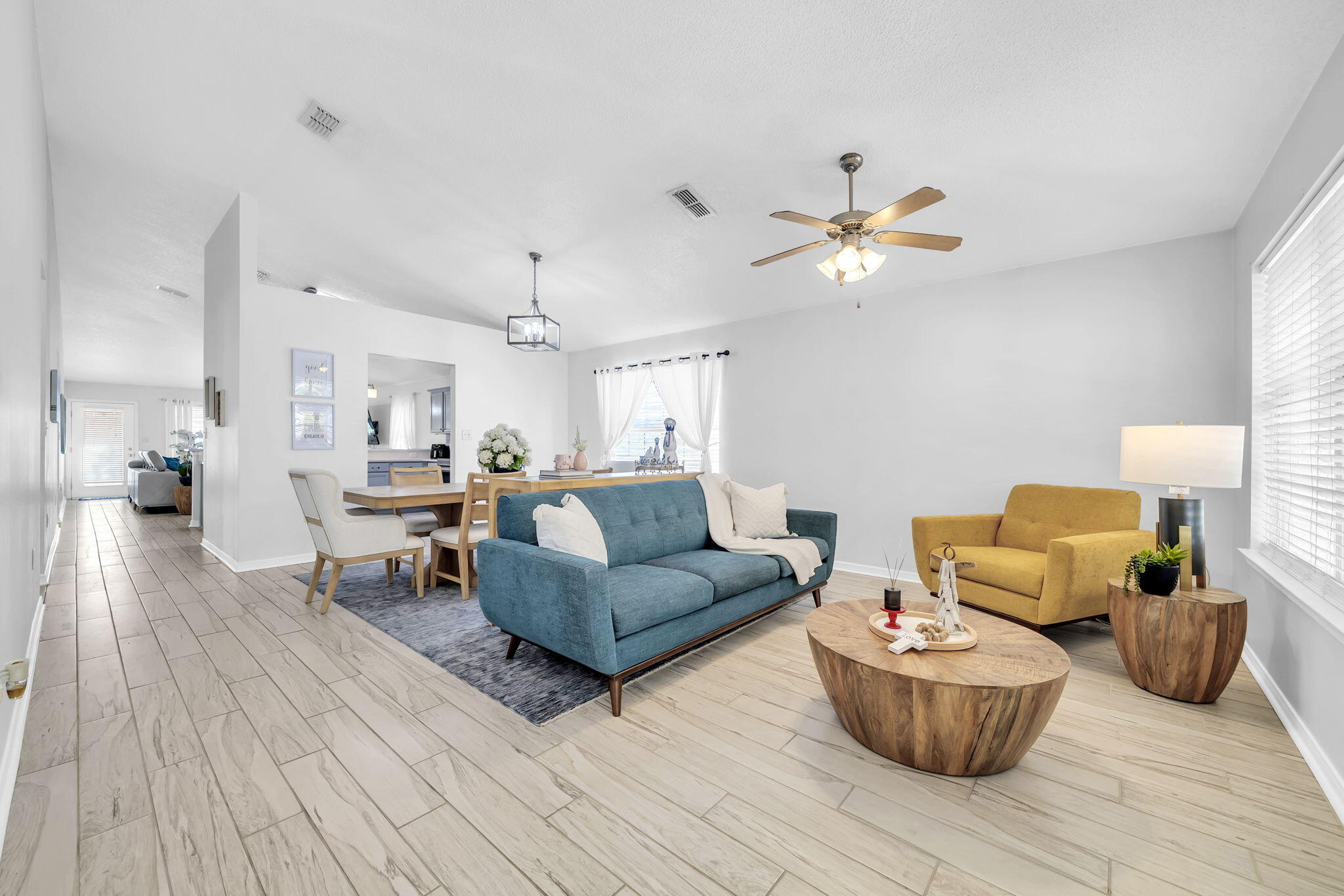 119 Red Bay Court Santa Rosa Beach, FL 32459 - Photo 35 of 36 a living room with furniture and wooden floor