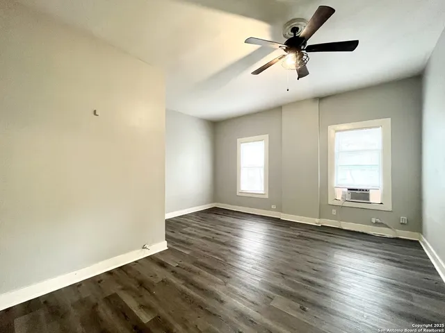 a view of an entryway of a house